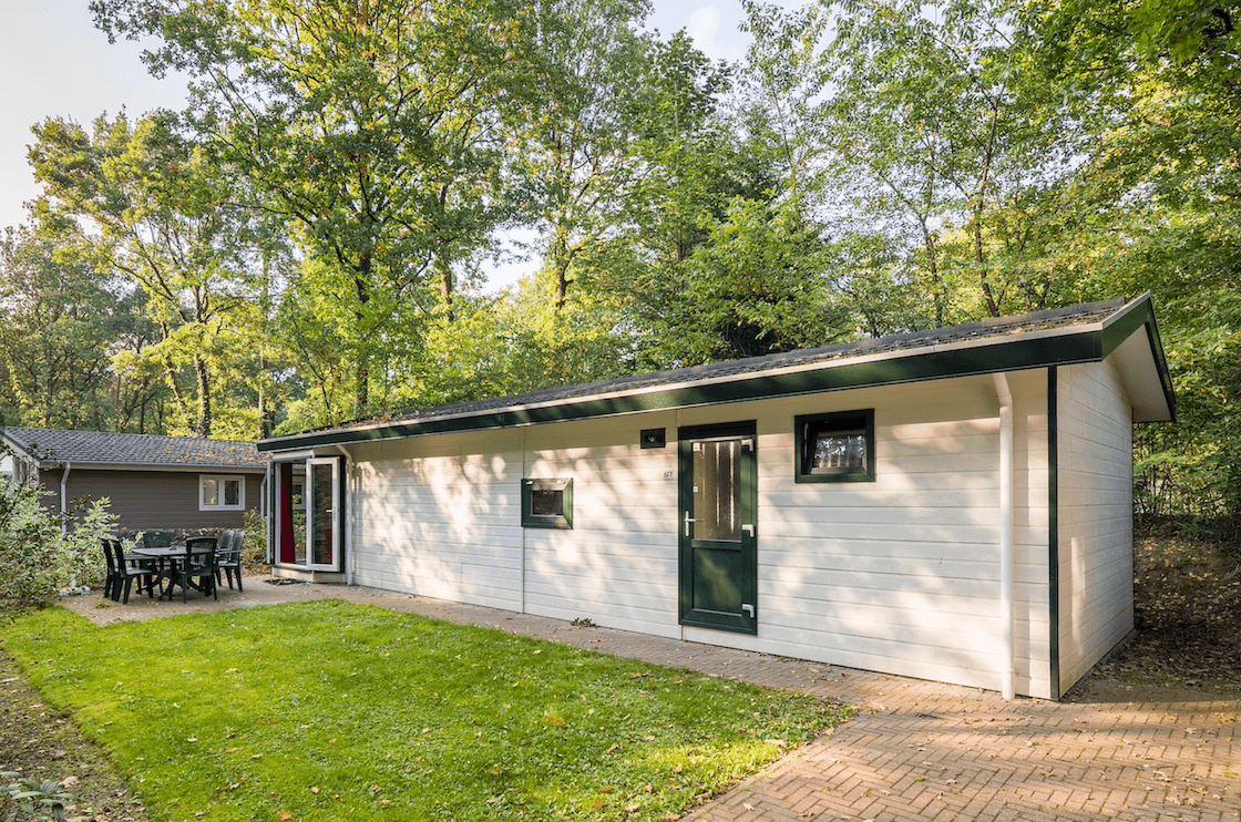 Heidebloem Chalet huren in Drenthe